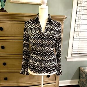 Ann Taylor silk dress shirt